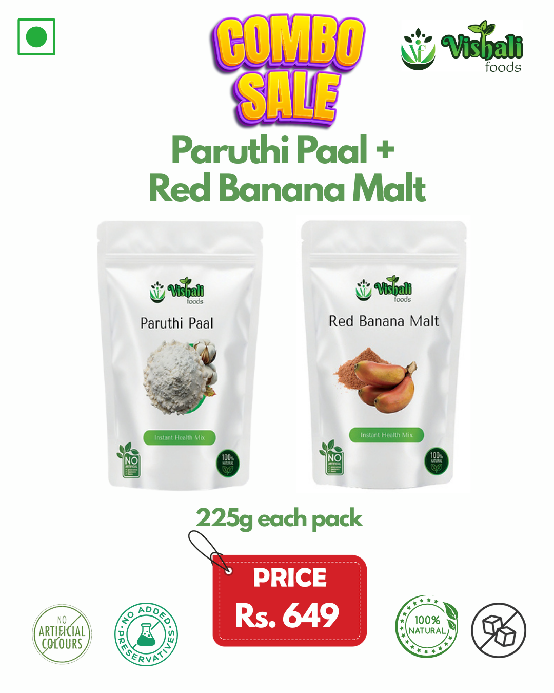 Paruthi Paal + Red Banana