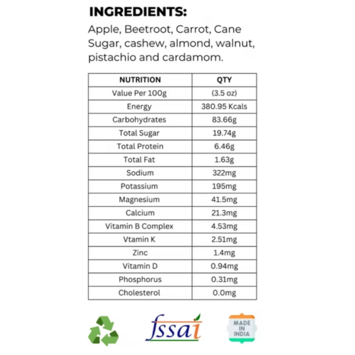 ABC malt (Apple + Beetroot + Carrot) Health Mix