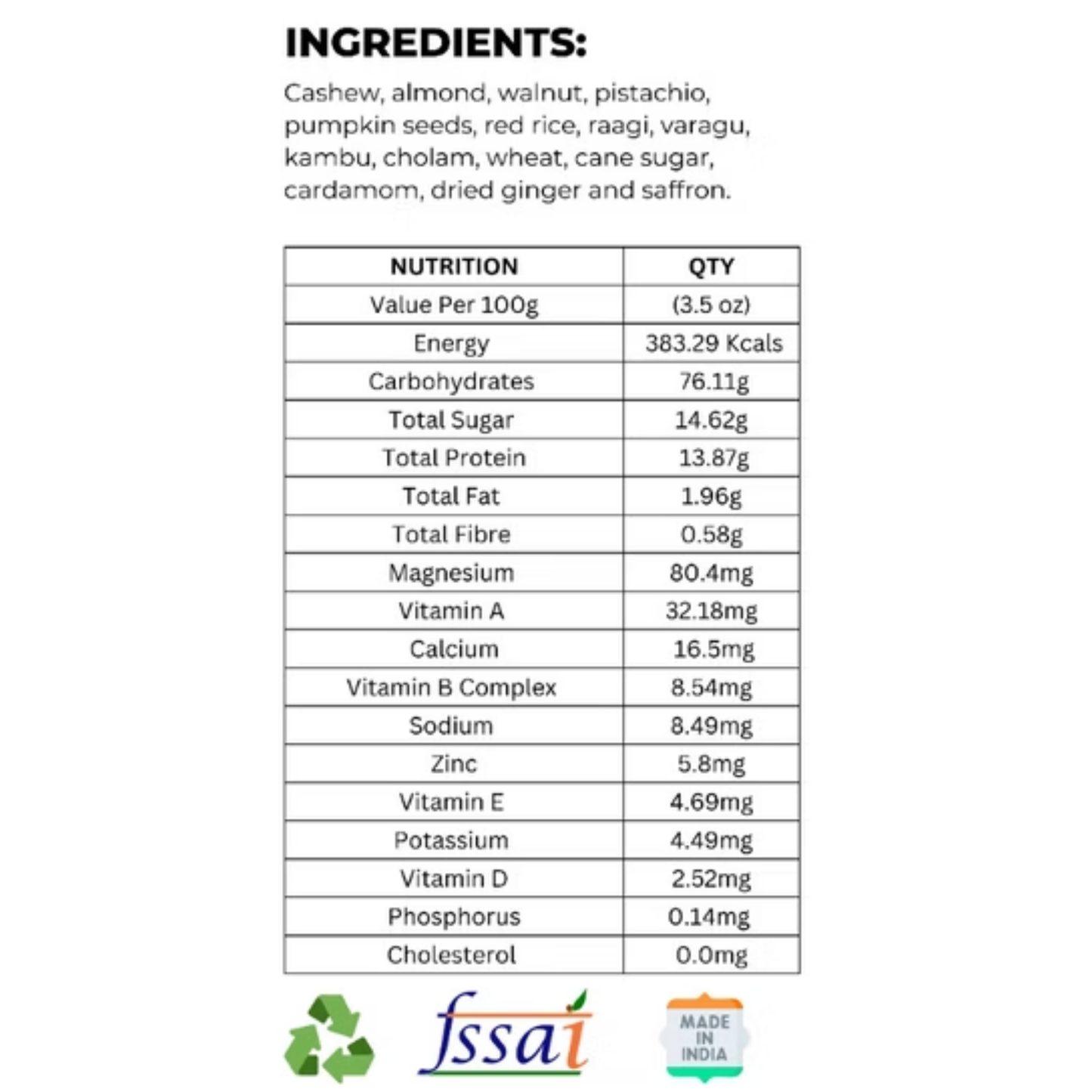 Multigrain Malt (Nuts Boost)