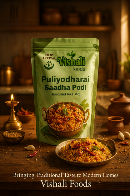 Puliyodharai Mix (Tamarind Rice Mix)