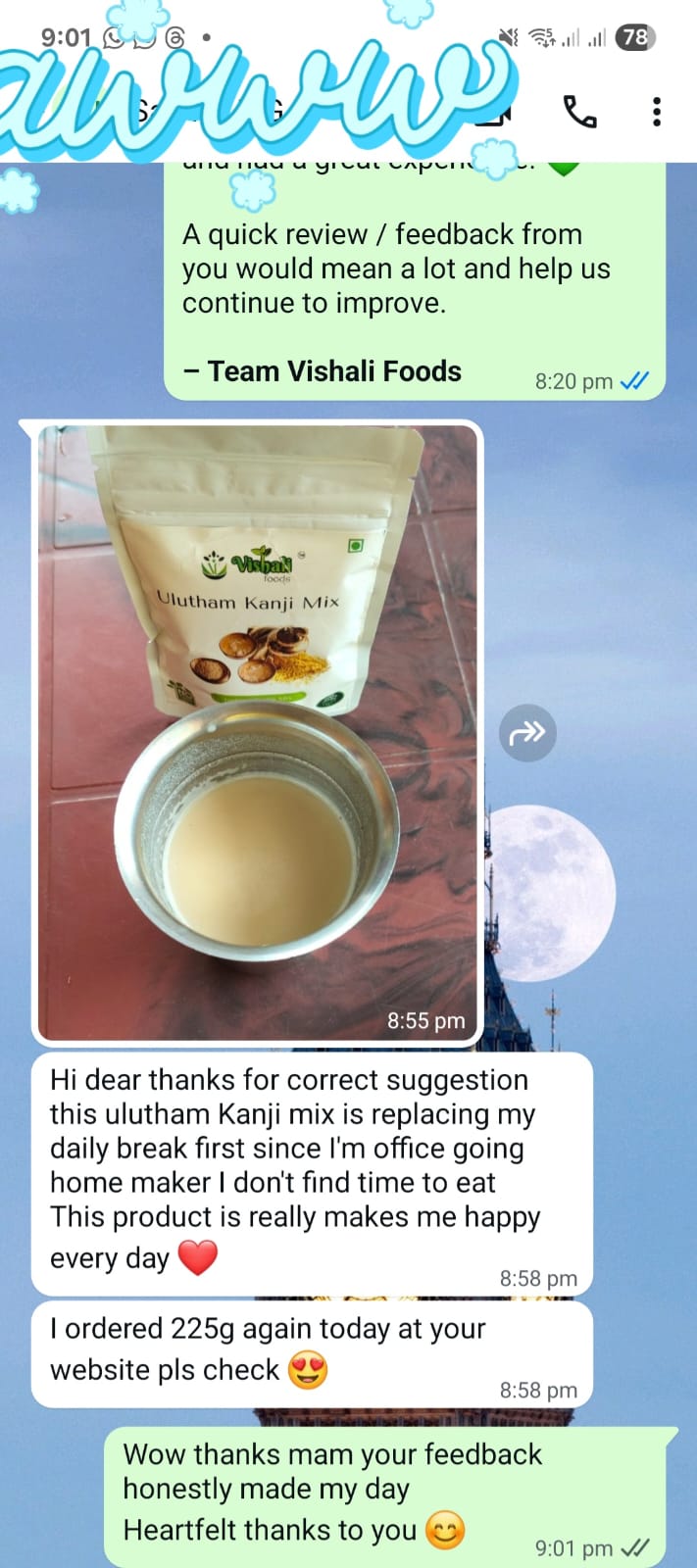 Customer review image